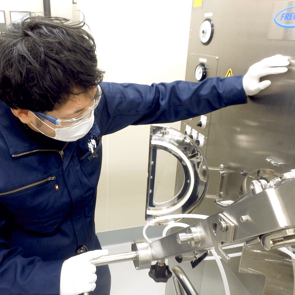 業務中の様子